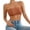 Brick Red, variant on Under $5 Womens Underwear Women Solid Seamless Ice Silk Strapless Bra Anti-Slip Gathering Bandeau Bra With Wavy Trim Comfort Skin-Friendly Slimming Support Brassiere Gkeoshab