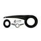 thumbnail image 3 of Protector de cadena de bicicleta, componentes de bicicleta, accesorios de ciclismo, carcasa ligera, protector de 38T-40T, cubierta para cadena de Negro, 3 of 8