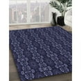 thumbnail image 2 of Ahgly Company Indoor Rectangle Patterned Deep Periwinkle Purple Area Rugs, 4' x 6', 2 of 6
