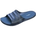 thumbnail image 2 of ROXONI Men's Comfort Rubber Flip Flop Slide Sandals, 2 of 7
