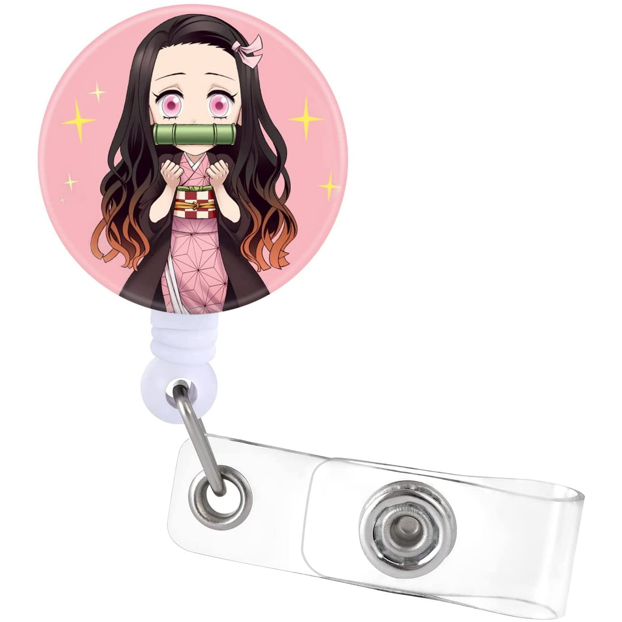 Dinohhi Holder Retractable with ID Clip for Nurse Name Tag Card Cute Funny  Fun Girl Kawaii Anime Character Nursing Doctor Teacher Student Medical Work  Office Alligator Clip ZJK243 | Walmart Canada