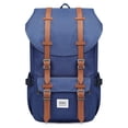 thumbnail image 1 of KAUKKO School Travel mochila para universidad flexible con portátil para 15",22L(Nylon/Azul) KAUKKO  EP5, 1 of 5