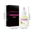 thumbnail image 2 of Cuticle Oil For Nails Pineapple Jojoba Nail Oil With Vitamin- Moisturizes Repairs And Promotes Nail Growth - Prevents Dryness Hangnails And Chap 15ml, 2 of 8