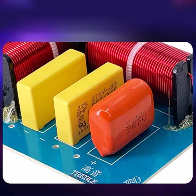 2 Pièces Diviseur De Fréquence 2 Voies 250W - Filtre Haut-Parleur DIY Crossover