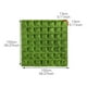 thumbnail image 2 of Xihbxyly Bolsa para Macetas Verticales, Bolsa de Jardín para Montaje En Pared, para Plantar Flores En Interiores y Exteriores, Decoración para Oficina y Hogar, Proyectos Ecológicos, Multiusos, Materi, 2 of 2