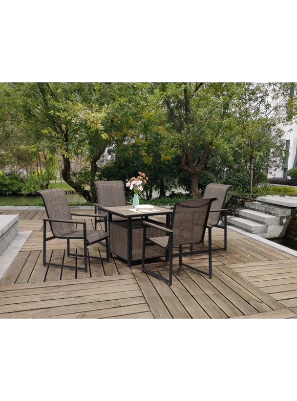 5 Piece Patio Dining Set in Patio Dining Sets