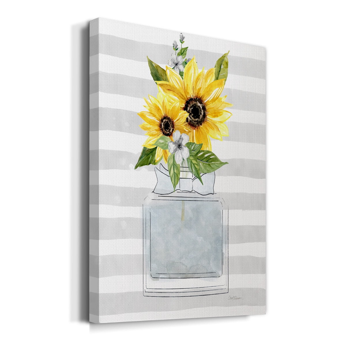 Sunflower Perfume II Premium Gallery Wrapped Canvas - Ready to Hang