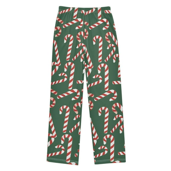 joogoo Candy Canes Pajama Pants Pj Bottoms Sleepwear Lounge L
