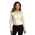 thumbnail image 1 of Port Authority Ladies Long Sleeve SuperPro ReactTwill Shirt. LW808, 1 of 1