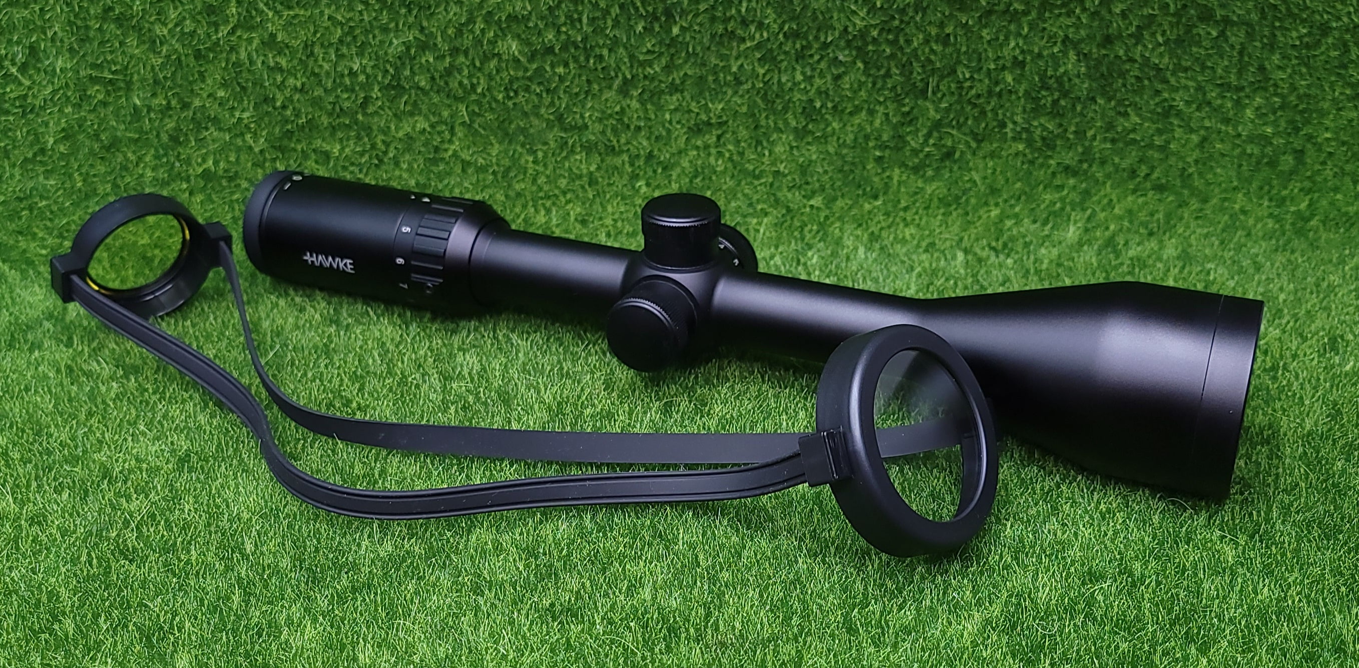 Hawke Sport Optics 4-12x50 Vantage IR Riflescope, Matte Black with Red & Green Illuminated L4A Dot Reticle, 1" Tube Diameter
