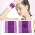 thumbnail image 5 of 1Pc Sports Wristband Wrist Support Wrist Sweat Bands For Running Gym Tennis Double Terry Elastic Fabric For Running Fitness, 5 of 7