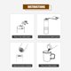 thumbnail image 2 of Molinillo Manual de granos de café molinillo de granos de café portátil molinillo de café cónico lavable de acero inoxidable, 2 of 8