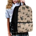 thumbnail image 3 of Bulopur Camo Bow Kids Backpack Set 5 Pcs Rugged Outdoor Book Bag with Lunch Bag, Pencil Case, Water Bottle Cover and Wrist Strap for Deer Hunting Country Girls Ages 6-12, 3 of 8