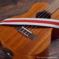 thumbnail image 4 of Adjustable Ukulele Strap Soft Polyester Woven Printing Pattern Shoulder Belt with Hanging Rope for Ukulele, 4 of 6