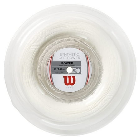 Gut Tennis String - Wilson Synthetic Gut Power 15 Tennis String Reel