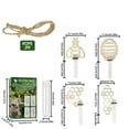 thumbnail image 1 of Wall Mounted Flower Vase Glass Hydroponic Planter Container Home Decor, 1 of 5