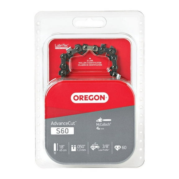 Oregon AdvanceCut 18" 60 links Chainsaw Chain