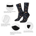 thumbnail image 3 of Yiaed New Year Print Great elasticity Crew Socks Sports socks for Men and Women, 3 of 5
