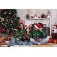 thumbnail image 4 of Marvmys Chandail de Noël Assorti pour la Famille Col Rond Rennes Flocons de Neige Chandail Tricoté Laid pour Hommes Femmes, 4 of 7