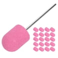 thumbnail image 1 of 20 Piezas de Tapas de Lijado Juego de Cortadores de Umas Bandas de Lijado Tapas de LiDado Con Taladro de Unas Puntas de Lima de Unas de Manicura Profesional para manicura y, 1 of 7