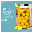 CLEARVIEW 1.5 Cup Plastic Jar - 12 Pack | Containers and Organization ...