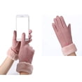 thumbnail image 1 of Guantes para Mujer Cálidas Moda Táctil Pantalla Táctil Abarcadero Apropiado Finger Completo Mittens para Senderismo Camping Deporte Al Aire Libre Rosado Macarena Guantes de invierno de las mujeres, 1 of 8