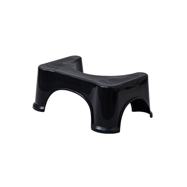 Stylish Stool - Adults Stool Bathroom Stool For Durable Easy Clean And Toddler For Stool For Adults To Install Easy Edition/Black