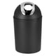thumbnail image 1 of Mini cubo de basura portátil para residuos de escritorio, cubo de basura con tapa para el hogar, sala de estar, cocina, color negro, 1 of 8