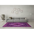 thumbnail image 3 of Ahgly Company Indoor Rectangle Persian Purple Traditional Area Rugs, 2' x 4', 3 of 4