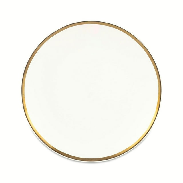 Thyme & Table Stoneware Salad Plate, Everest Collection, White