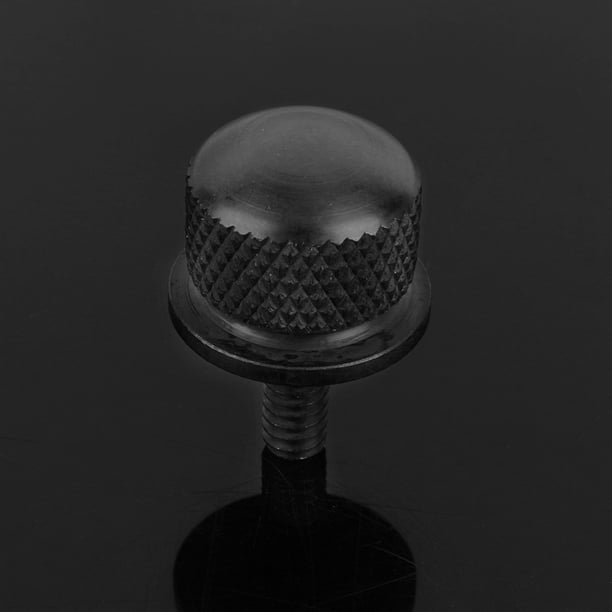 Tornillo De Cubierta De Lengüeta, Perno De Asiento Trasero De Acero Inoxidable Negro Para Motocicleta