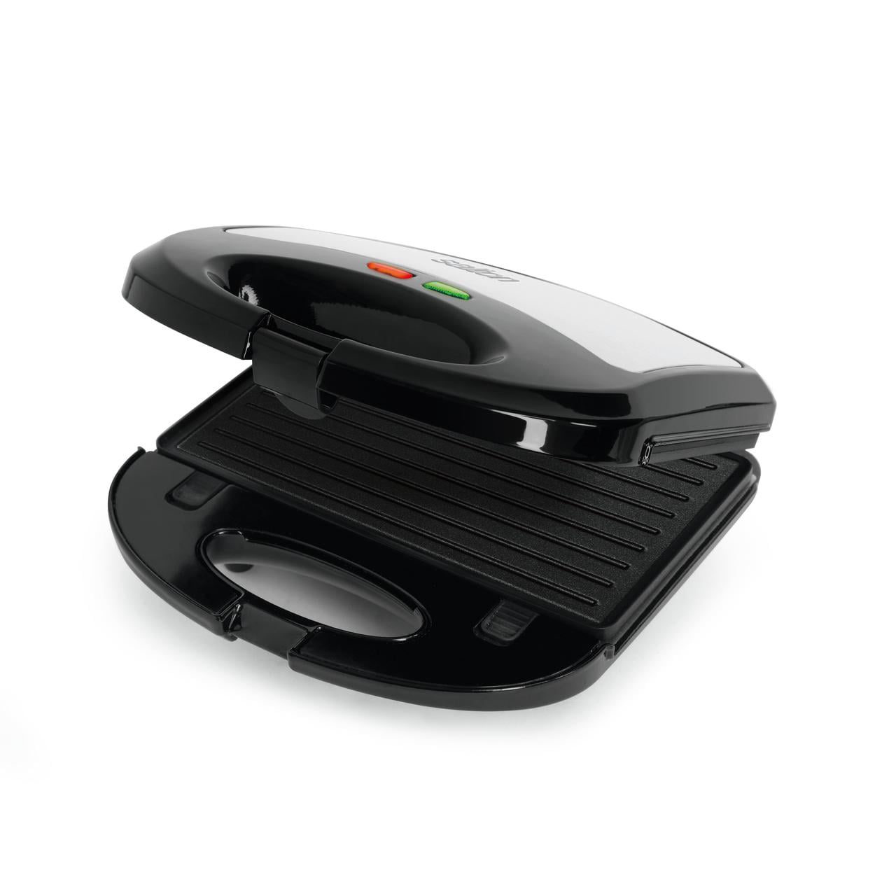 Salton 3 in 1 Grill, Sandwich, Waffle Maker, SM1543, Black