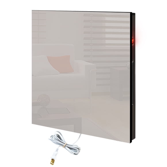 Calefactor Cristal white angel 450w CalorSolar 342CaSol-B Blanco