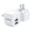 White, variant on USB Charger, Anker 2-Pack Dual Port 12W Wall Charger Adapter, USB Charger Block with Foldable Plug, Charging Box Brick, Cube for iPhone 14 13 12 11 Pro Max, Galaxy S22 S21 Note 20, HTC, LG (Black)