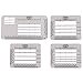 thumbnail image 3 of Envelope Addressing Guide Stencil Template Set, BENBO 4 Styles Lettering Envelope Addressing Stencil for Making Card, 3 of 4