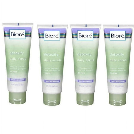Kao Biore Detoxify Daily Scrub, 5 oz