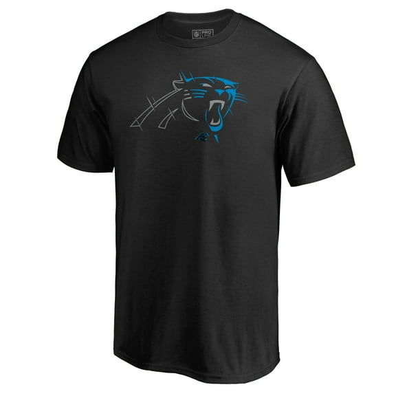 Men's Black Carolina Panthers X-Ray T-Shirt