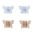 thumbnail image 5 of Tayshia by Scunci Mini Butterfly No-Slip Claw Clips, Lilac and Pink, 4 Ct, 5 of 7