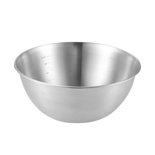 JMYHOAM Kitchen Gadgets 2200ML Rust Steel Thickened Multi-functional Large Basin Stainless Steel Basin Set Soup Basin Stainless Steel Water Basin Home and Kitchen