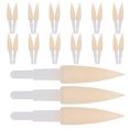 thumbnail image 1 of ETHZZLE 40Pcs Replacement Soft Sponge Nibs for Brush Pens Compatible with Water and Oil Based Ink, 1 of 8