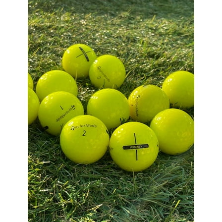 Glorious Golfers Recycled TaylorMade Distance  (Yellow) - 1 Dozen