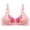 Pink, variant on YeJammarp Women's Wireless Bra Embroidery Floral Minimizer Bras for Women Cozy Breathable Seamless Push Up Bra Casual Bras For Women (44/100BC, Red)