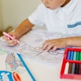 thumbnail image 6 of Melissa & Doug Triangular Crayons - 24-Pack in Flip-Top Case, Non-Roll, 6 of 10