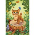 thumbnail image 1 of Cuadros Decorativos Pintura al óleo por números gato para colorear imagen dibujo Digital L291 Wdftyju embutido en tela, 1 of 9