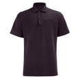 thumbnail image 4 of XinghaiYIDE Mens Short Sleeve Shirt Polo Neck Waffle Weave Texture Chest Pocket Light Summer Office Daily Apparel S-3XL, 4 of 4