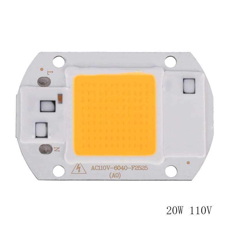 2 X 50W 380NM-840NM Full Spectrum LED COB Chip Integrated Smart IC Driver 220V