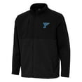 thumbnail image 2 of Men's Antigua Black St. Louis Blues Daily Fused Full-Zip Jacket, 2 of 3