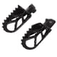 thumbnail image 3 of 1 par de reposapiés negros antideslizantes de aleación de acero para motocicletas de 50 cc, 70 cc, 90 cc, 110 cc y 125 cc, para motocross y dirtbike., 3 of 14