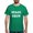 Kelly Green, variant on - Stage Crew White T Shirt - Men's Classic Graphic Cotton T-Shirt