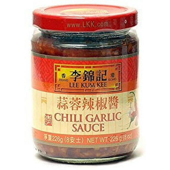 NineChef Bundle - Lee Kum Kee Chili Garlic Sauce 8-Ounce Jars (Pack of 4) 1 NineChef Brand ChopStick